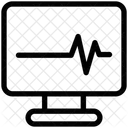 EKG-Gerät  Symbol