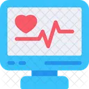 EKG-Gerät  Symbol