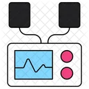 EKG-Gerät  Symbol