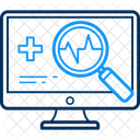 EKG-Gerät  Symbol