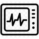 EKG-Gerät  Symbol