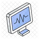 EKG-Monitor  Symbol