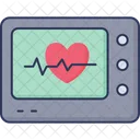 EKG-Monitor  Symbol