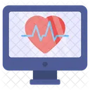 EKG-Monitor  Symbol