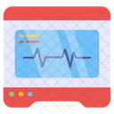 EKG-Monitor  Symbol