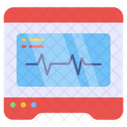 EKG-Monitor  Symbol