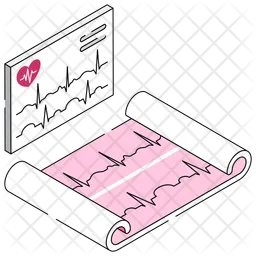 EKG-Papier  Symbol