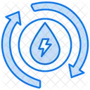 Ciclo Del Agua Agua Ecologia Icono