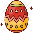 Huevo De Pascua Huevo Huevo Decorativo Icon