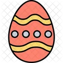 Huevo De Pascua Huevo Decorativo Celebracion Icon