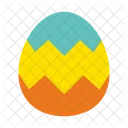 Huevo De Pascua Huevo Decorativo Decoracion De Huevos Icon