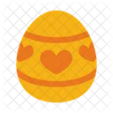 Huevo De Pascua Huevo Decorativo Decoracion De Huevos Icon