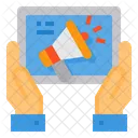 El marketing móvil  Icono