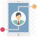 Marketing Movil Redes Marketing De Afiliacion Icono