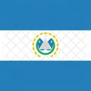 El Salvador Flag Icono