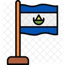 El Salvador El Flag Icono