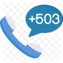 El Salvador Dial Code  Icon