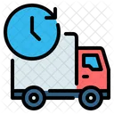 24 Horas Tiempo Entrega Icono
