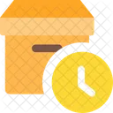 Tiempo De Entrega Tiempo De Entrega Tiempo De Paquete Icono
