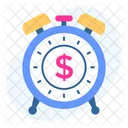 El Tiempo Es Dinero Negocios Tiempo Icon