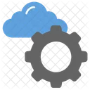 Elaborazione cloud  Icon