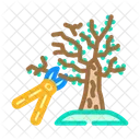 Arbre Taille Jardin Icône