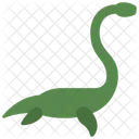 Elasmosaurus Dino Dinosaur Icon