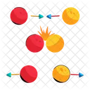 Elastic Collision Momentum Physics Inelastic Collision Icône
