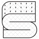 탄성 라텍스 매트리스 아이콘