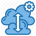 Elastisch Cloud System Online Symbol