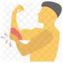 Elbow Bleeding Blood Dripping Elbow Pain Icon