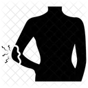 Elbow Bleeding Blood Dripping Elbow Pain Icon