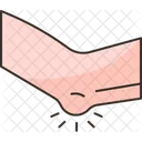 Elbow Pain Golfer Icon