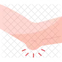 Elbow Pain Golfer Icon