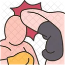 Elbow Slash Muay Icon