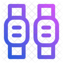 Elbow Pads Sportswear Protection Icon