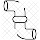Elbow pipe  Icon