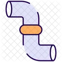 Elbow pipe  Icon