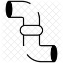Elbow pipe  Icon