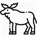 Elch Tier Tierwelt Symbol