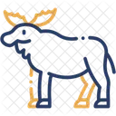 Elch Tier Tierwelt Symbol