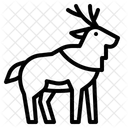 Elch Hirsch Zoo Symbol