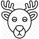 Elch Tier Rentier Symbol