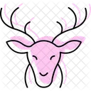 Elch Saugetier Geweih Symbol