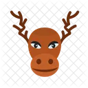 Elch Rentier Symbol