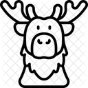 Elch Rentier Elch Symbol