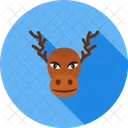 Elch Rentier Feier Rentier Symbol
