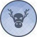 Elch Rentier Feier Rentier Symbol