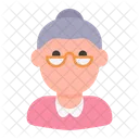 Old Woman Grandmother Elderly Icon