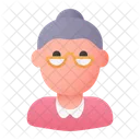 Old Woman Grandmother Elderly Icon
